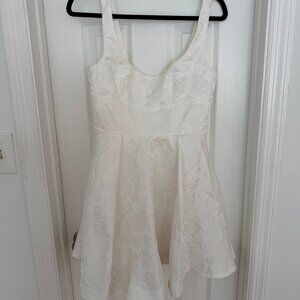 White Showpo mini Dress, Size 4